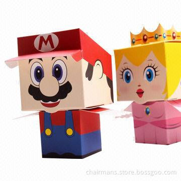 Cartoon wedding candy box, can be foldable